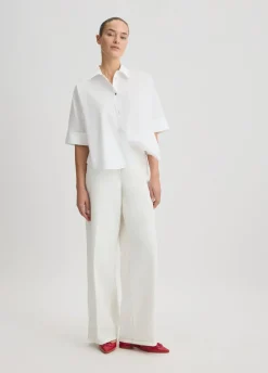 Liu Jo Chemise boxy en coton|Femme Chemises Et Blouses