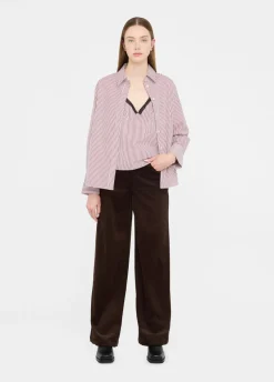 Liu Jo Chemise en coton à rayures avec top|Femme Chemises Et Blouses