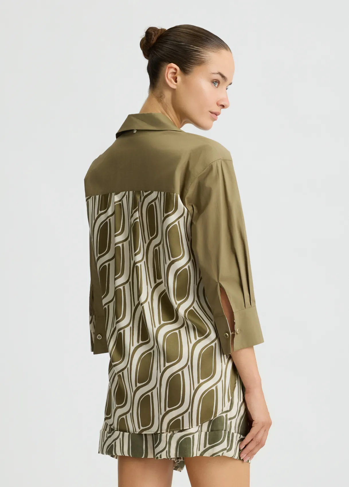 Liu Jo Chemise en coton avec imprimé|Femme Chemises Et Blouses