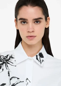 Liu Jo Chemise en coton avec imprimé|Femme Chemises Et Blouses