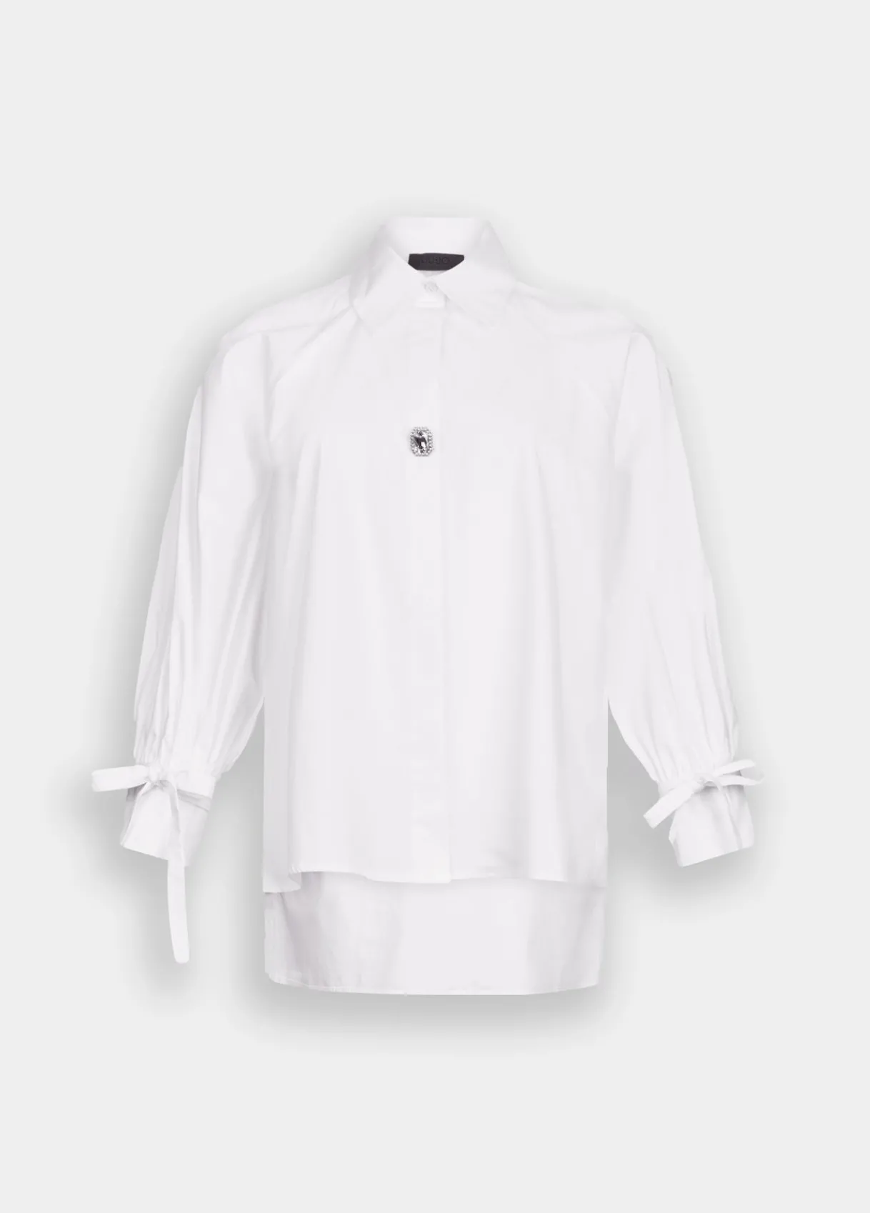 Liu Jo Chemise en coton avec lacets|Femme Chemises Et Blouses