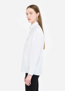 Liu Jo Chemise en coton avec strass|Femme Chemises Et Blouses