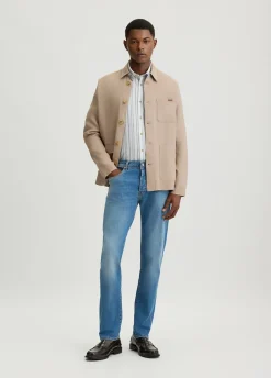 Liu Jo Chemise en coton et lin à rayures|Homme Chemises