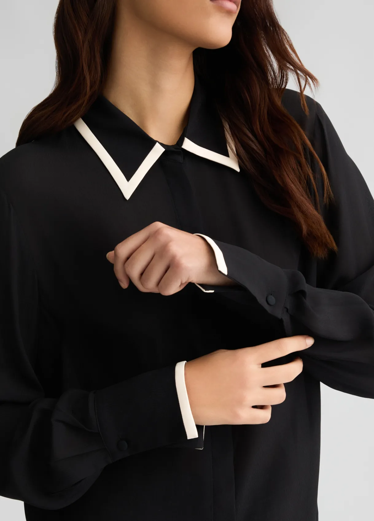 Liu Jo Chemise en crêpe de chine|Femme Chemises Et Blouses