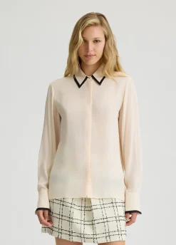 Liu Jo Chemise en crêpe de Chine|Femme Chemises Et Blouses