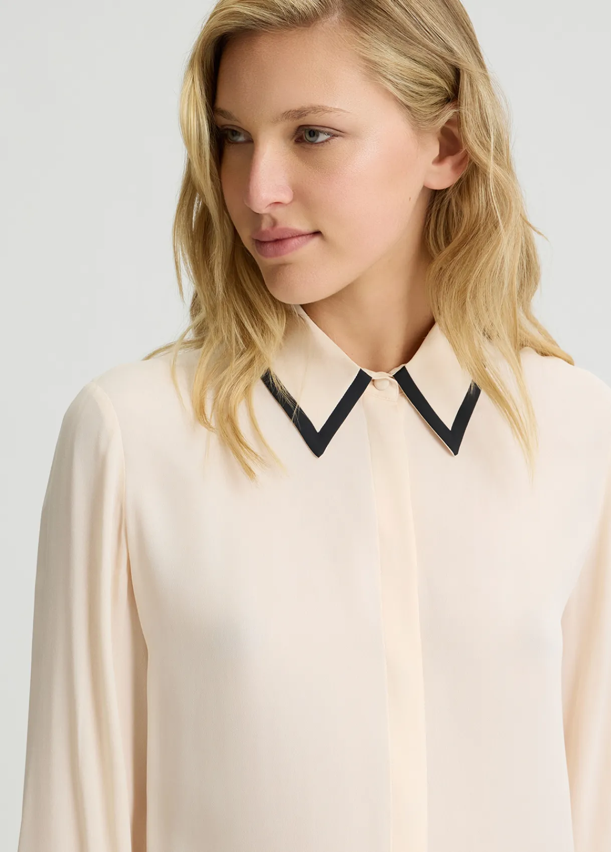 Liu Jo Chemise en crêpe de Chine|Femme Chemises Et Blouses