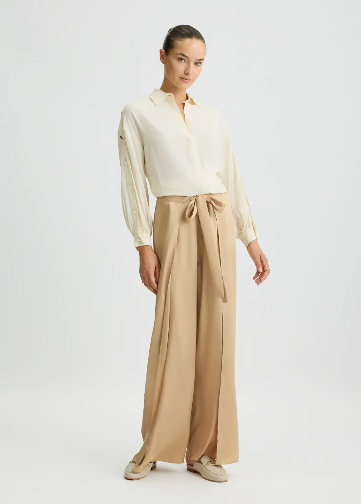 Liu Jo Chemise en crêpe de Chine|Femme Chemises Et Blouses