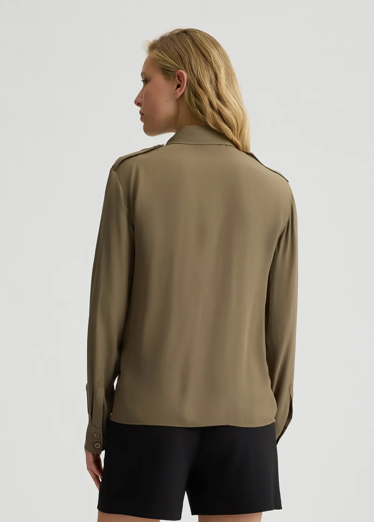 Liu Jo Chemise en crêpe de Chine|Femme Chemises Et Blouses
