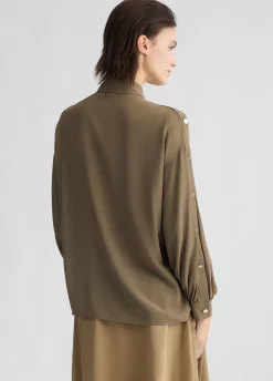 Liu Jo Chemise en crêpe de Chine|Femme Chemises Et Blouses