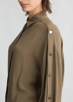 Liu Jo Chemise en crêpe de Chine|Femme Chemises Et Blouses