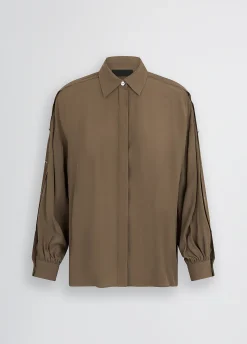 Liu Jo Chemise en crêpe de Chine|Femme Chemises Et Blouses