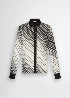 Liu Jo Chemise en crêpe de Chine|Femme Chemises Et Blouses