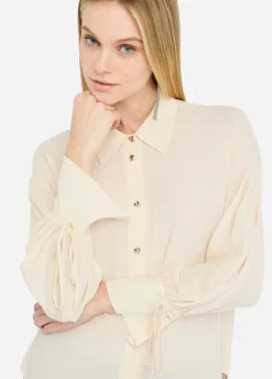 Liu Jo Chemise en crêpe de Chine|Femme Chemises Et Blouses