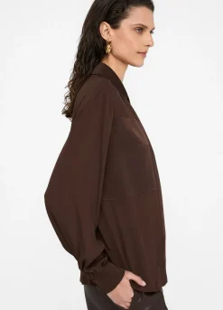 Liu Jo Chemise en crêpe de Chine|Femme Chemises Et Blouses