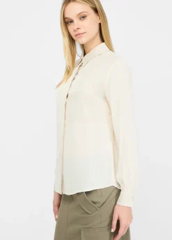 Liu Jo Chemise en crêpe de Chine|Femme Chemises Et Blouses