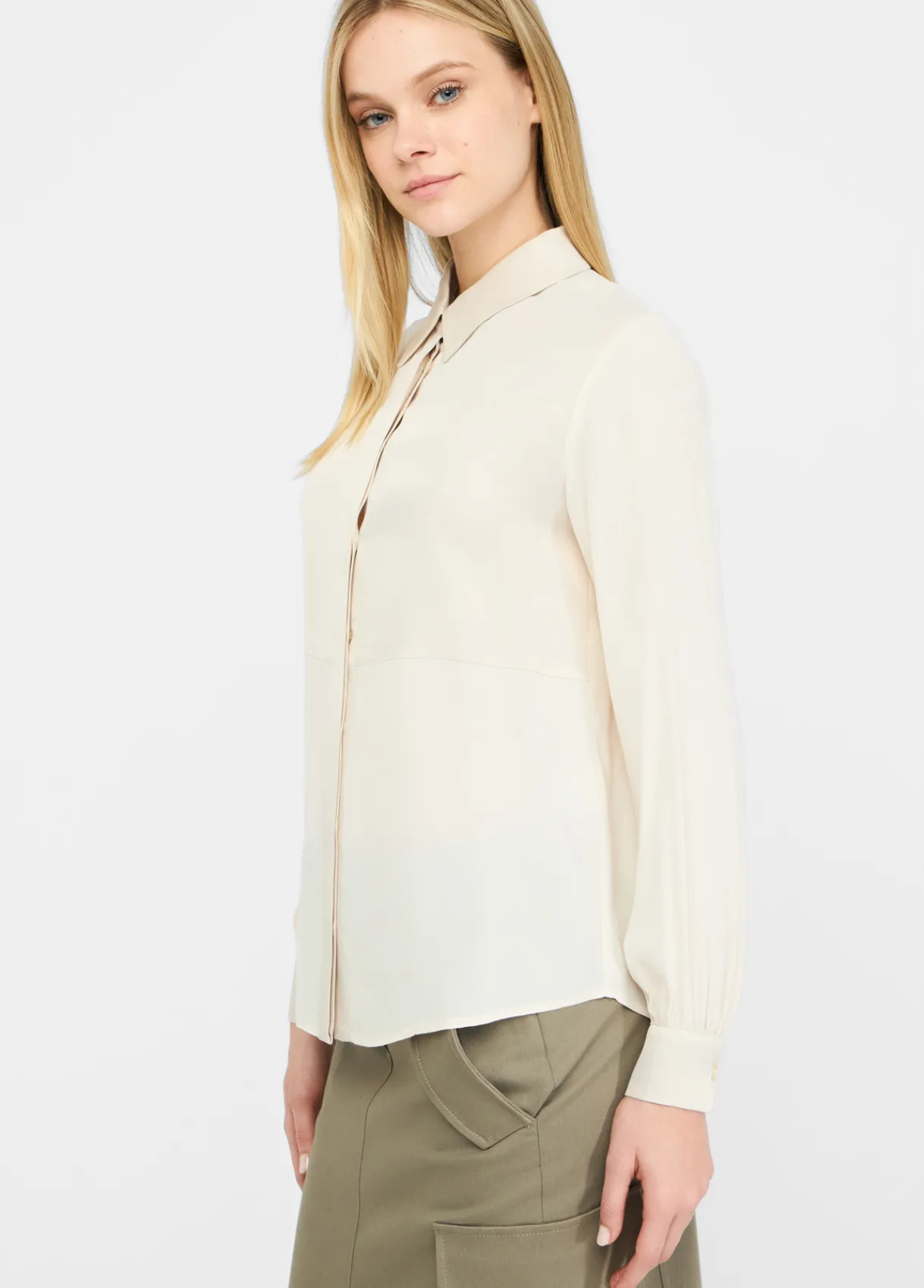 Liu Jo Chemise en crêpe de Chine|Femme Chemises Et Blouses