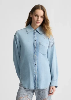 Liu Jo Chemise en denim|Femme Chemises Et Blouses