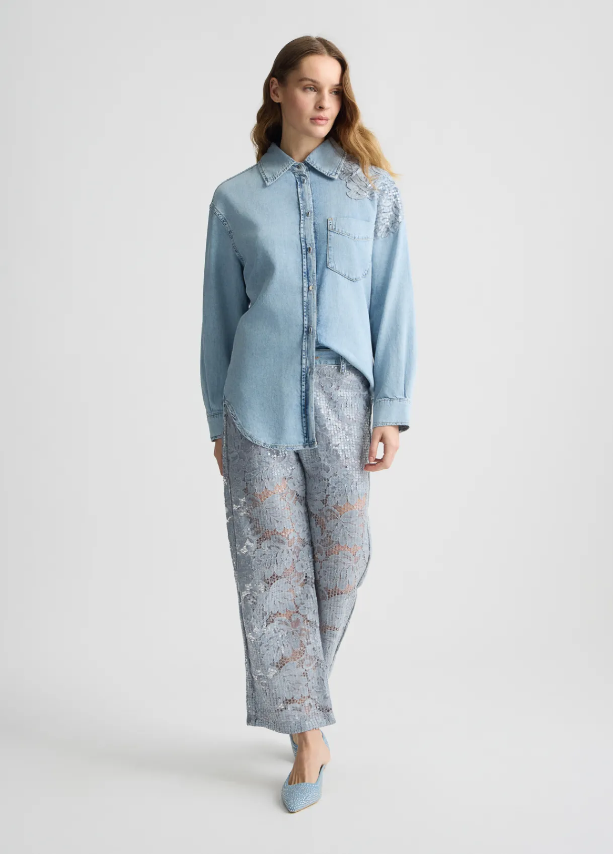 Liu Jo Chemise en denim|Femme Chemises Et Blouses