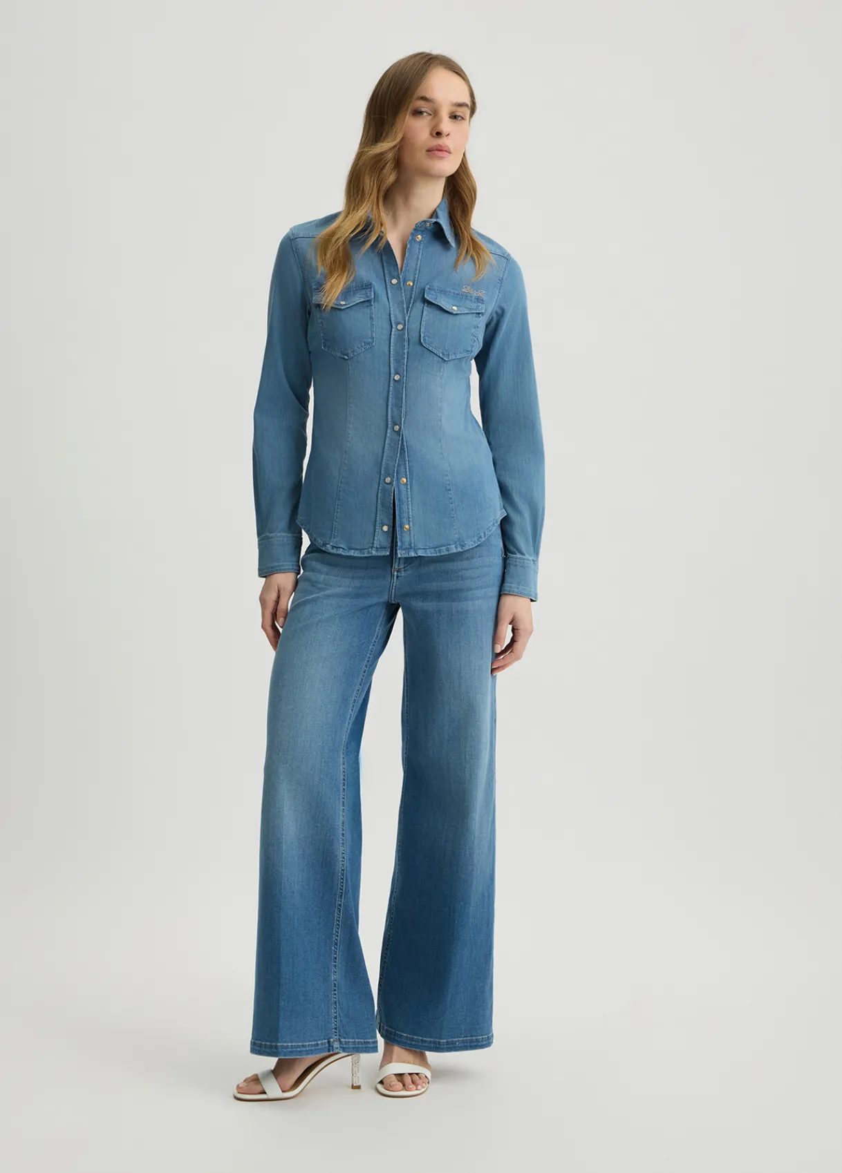 Liu Jo Chemise en denim|Femme Chemises Et Blouses