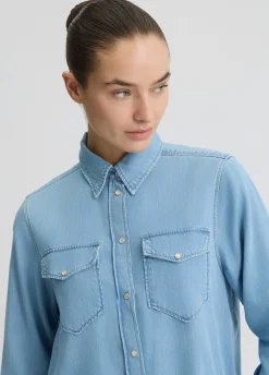 Liu Jo Chemise en denim|Femme Chemises Et Blouses