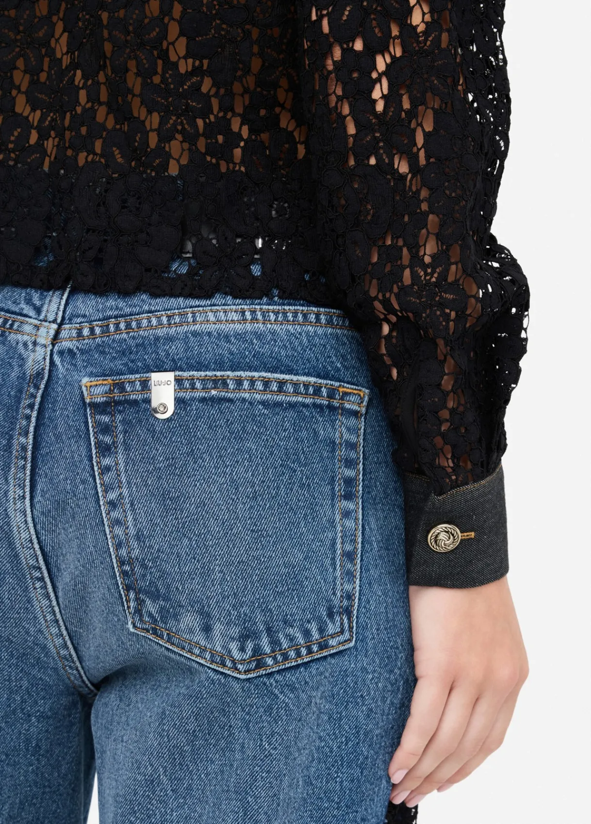 Liu Jo Chemise en dentelle|Femme Chemises Et Blouses