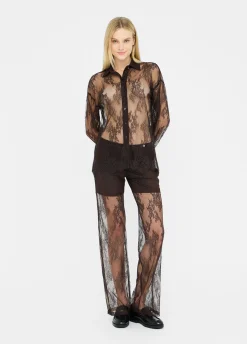 Liu Jo Chemise en dentelle|Femme Chemises Et Blouses