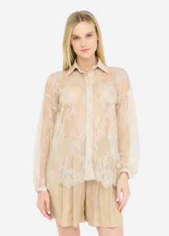 Liu Jo Chemise en dentelle|Femme Chemises Et Blouses