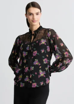 Liu Jo Chemise en georgette florale|Femme Chemises Et Blouses