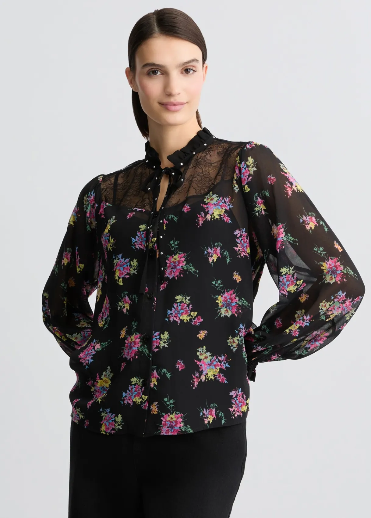Liu Jo Chemise en georgette florale|Femme Chemises Et Blouses