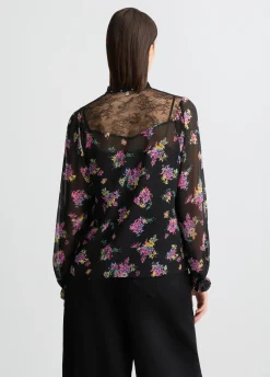 Liu Jo Chemise en georgette florale|Femme Chemises Et Blouses