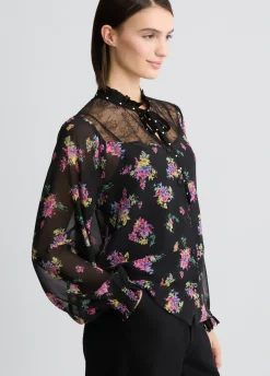Liu Jo Chemise en georgette florale|Femme Chemises Et Blouses