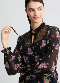 Liu Jo Chemise en georgette florale|Femme Chemises Et Blouses