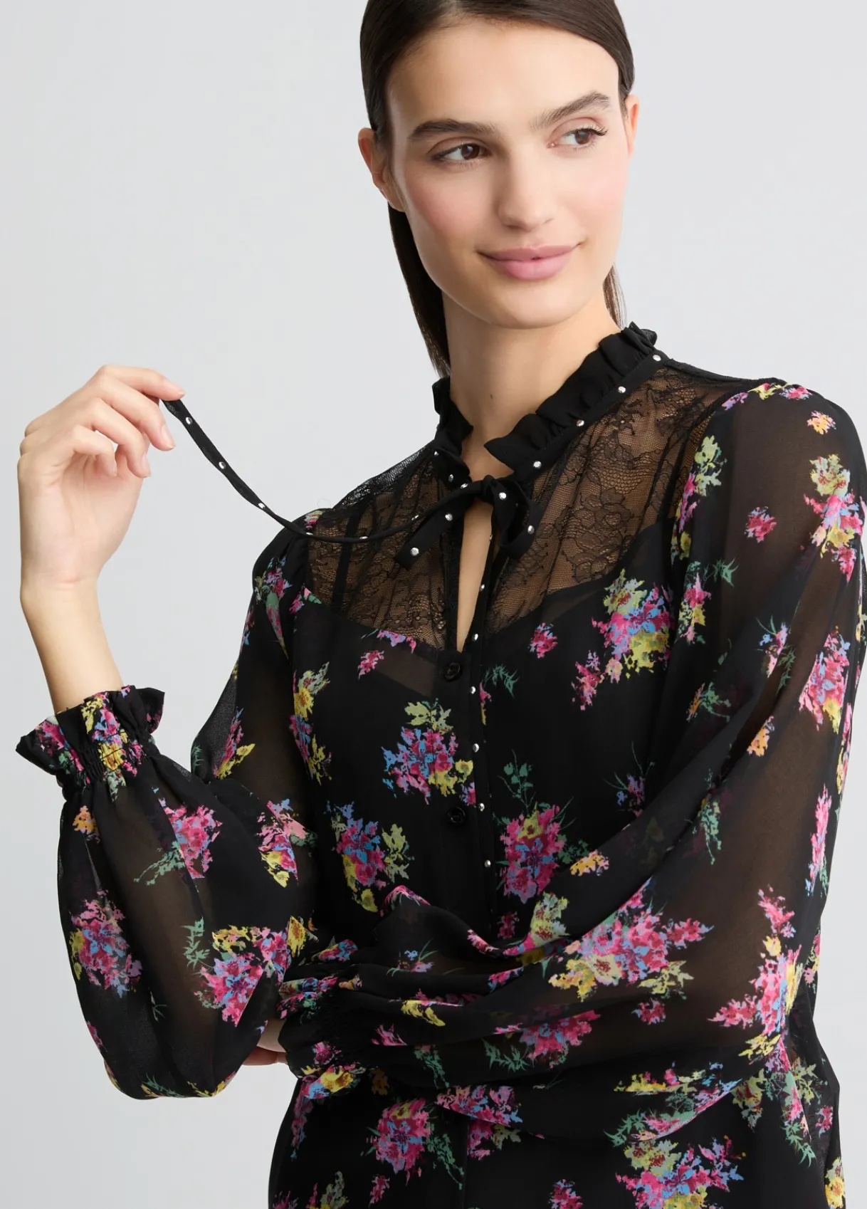 Liu Jo Chemise en georgette florale|Femme Chemises Et Blouses