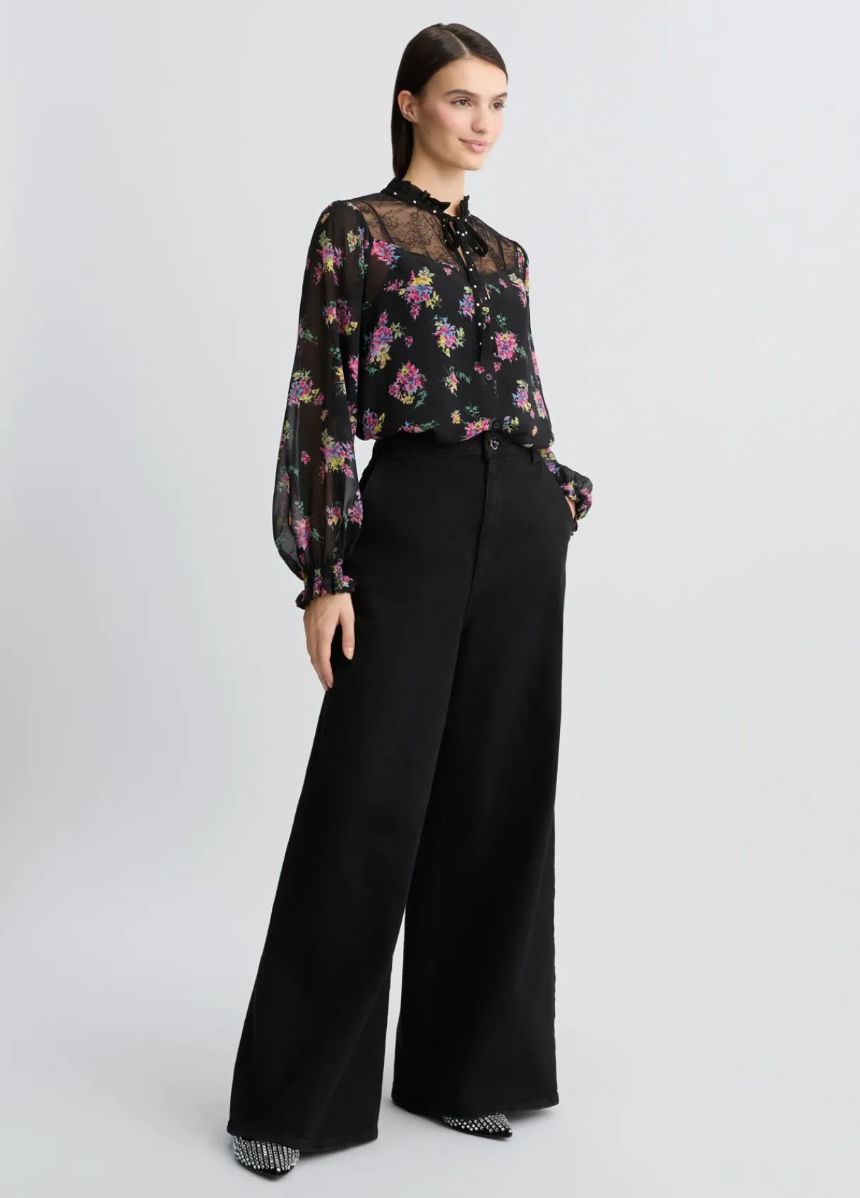 Liu Jo Chemise en georgette florale|Femme Chemises Et Blouses