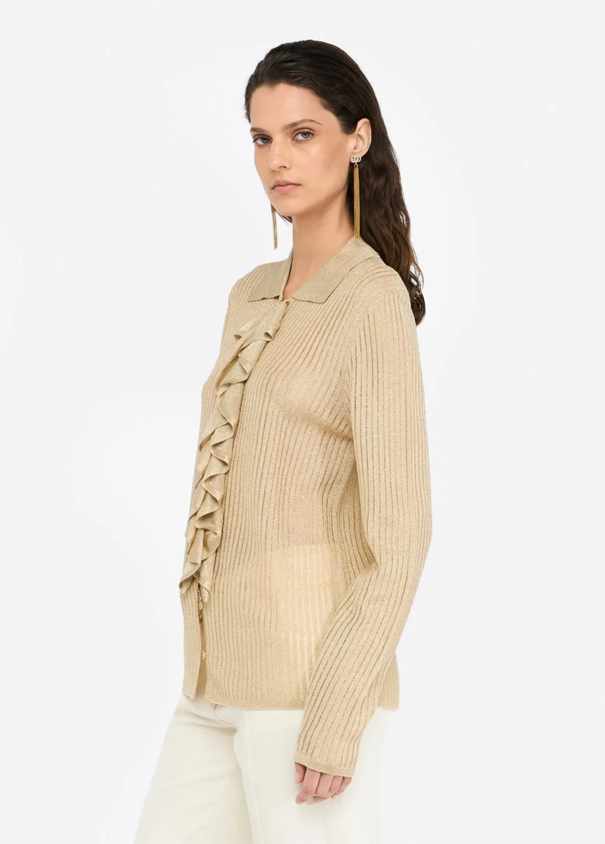 Liu Jo Chemise en maille Lurex®|Femme Mailles