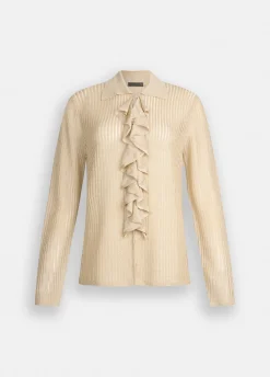 Liu Jo Chemise en maille Lurex®|Femme Mailles