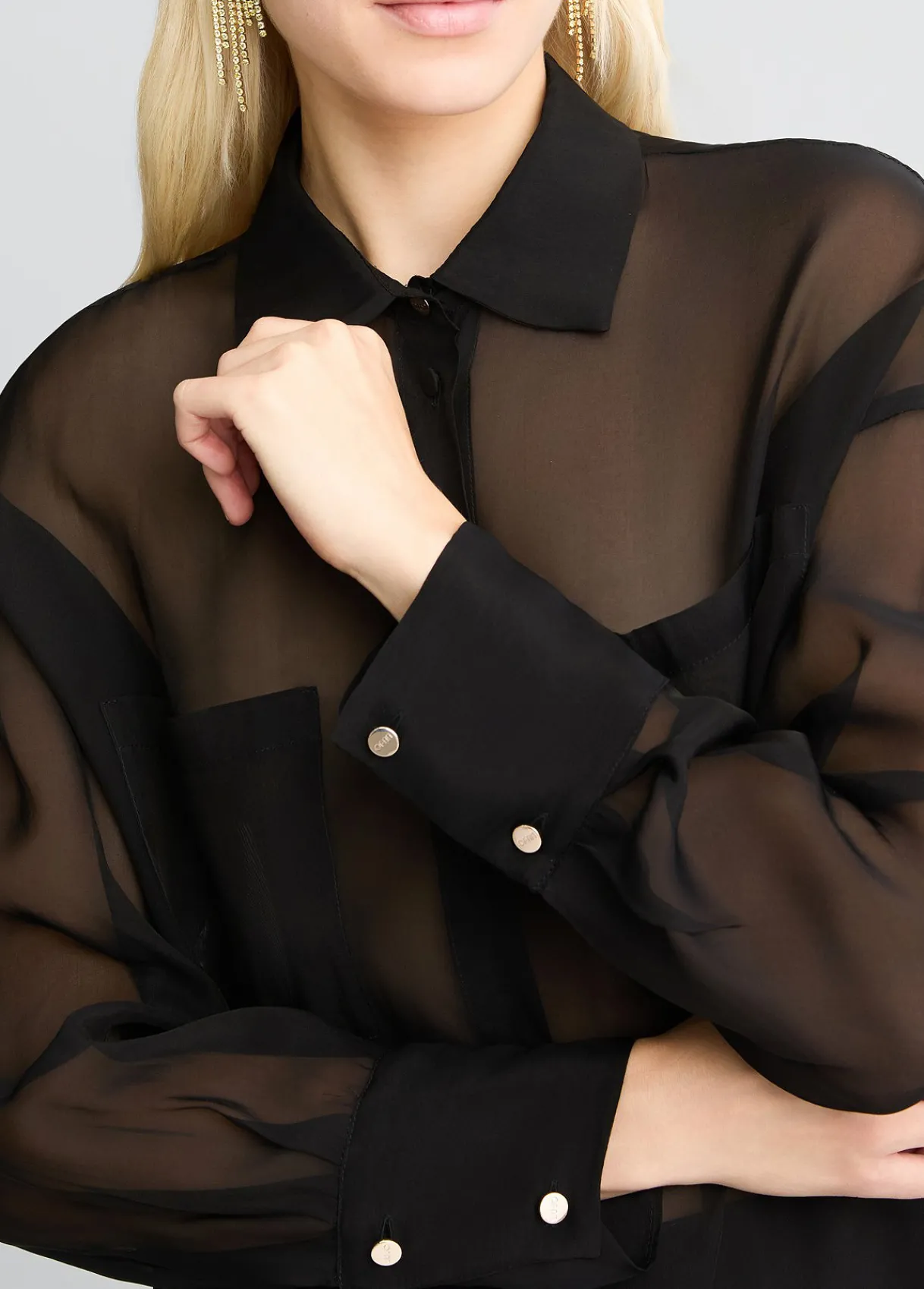 Liu Jo Chemise en organza|Femme Chemises Et Blouses