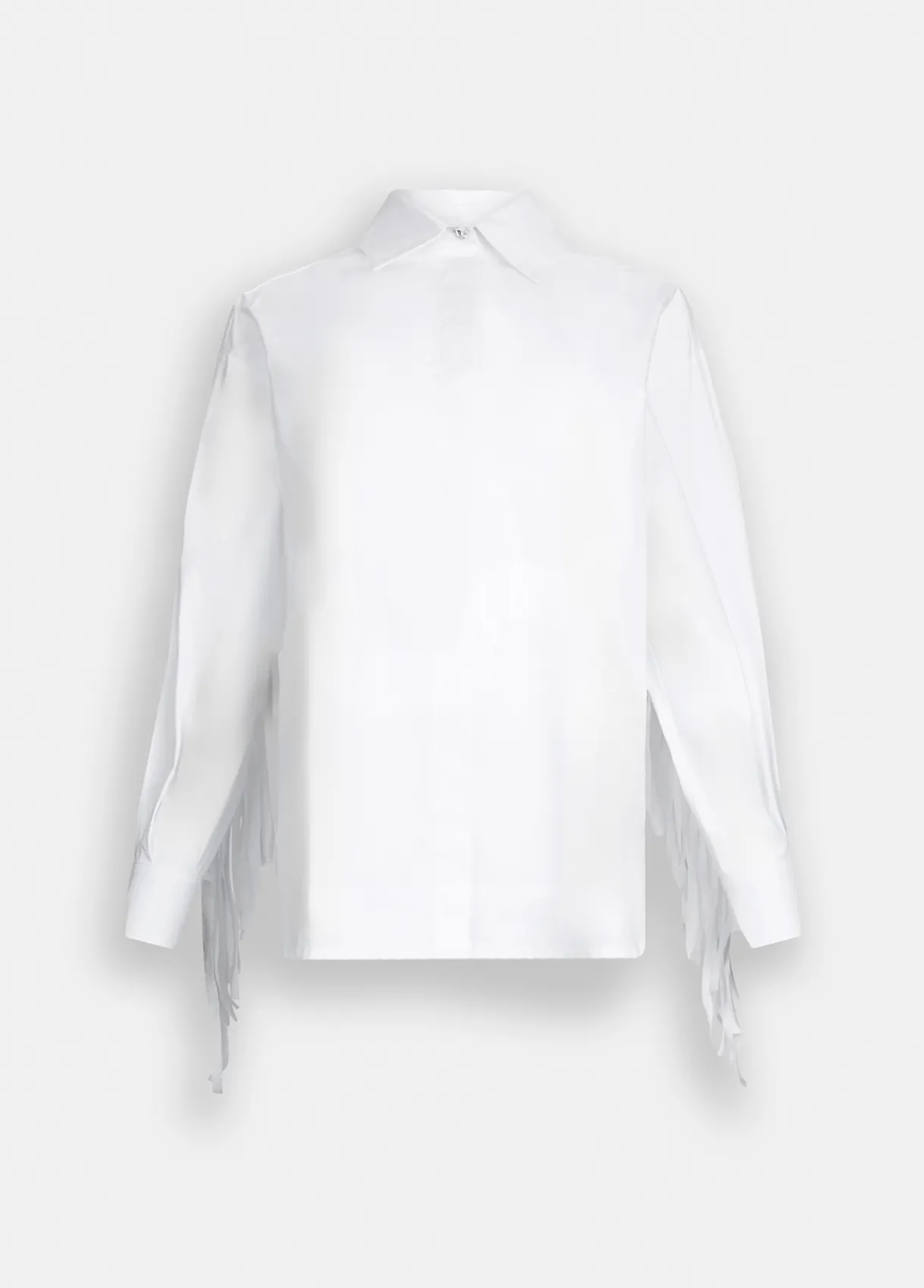 Liu Jo Chemise en popeline avec franges|Femme Chemises Et Blouses