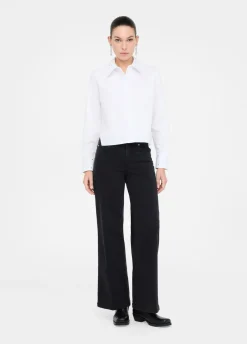 Liu Jo Chemise en popeline avec strass|Femme Chemises Et Blouses