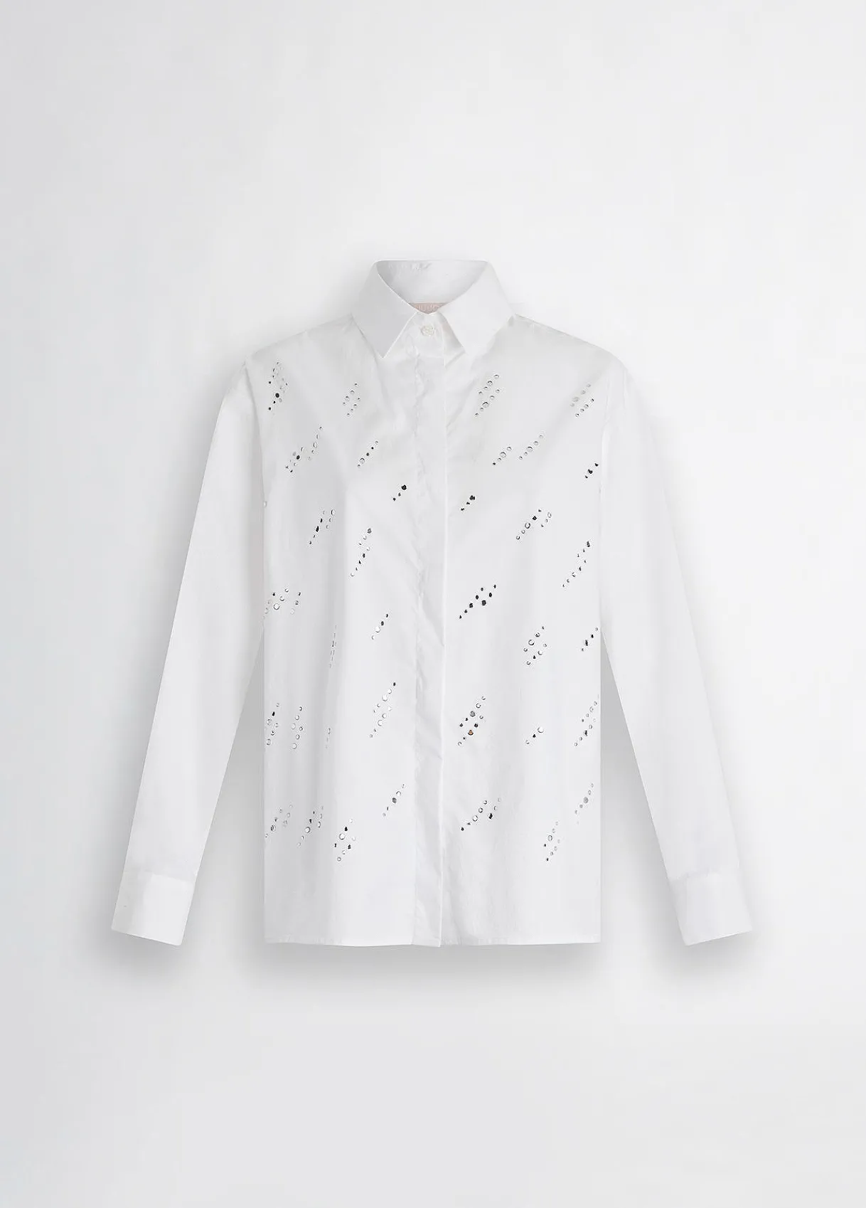 Liu Jo Chemise en popeline avec strass|Femme Chemises Et Blouses