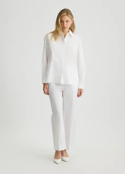 Liu Jo Chemise en popeline et organza|Femme Chemises Et Blouses