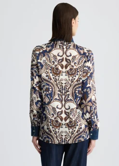 Liu Jo Chemise en satin imprimé|Femme Chemises Et Blouses