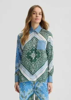 Liu Jo Chemise en satin imprimé|Femme Chemises Et Blouses
