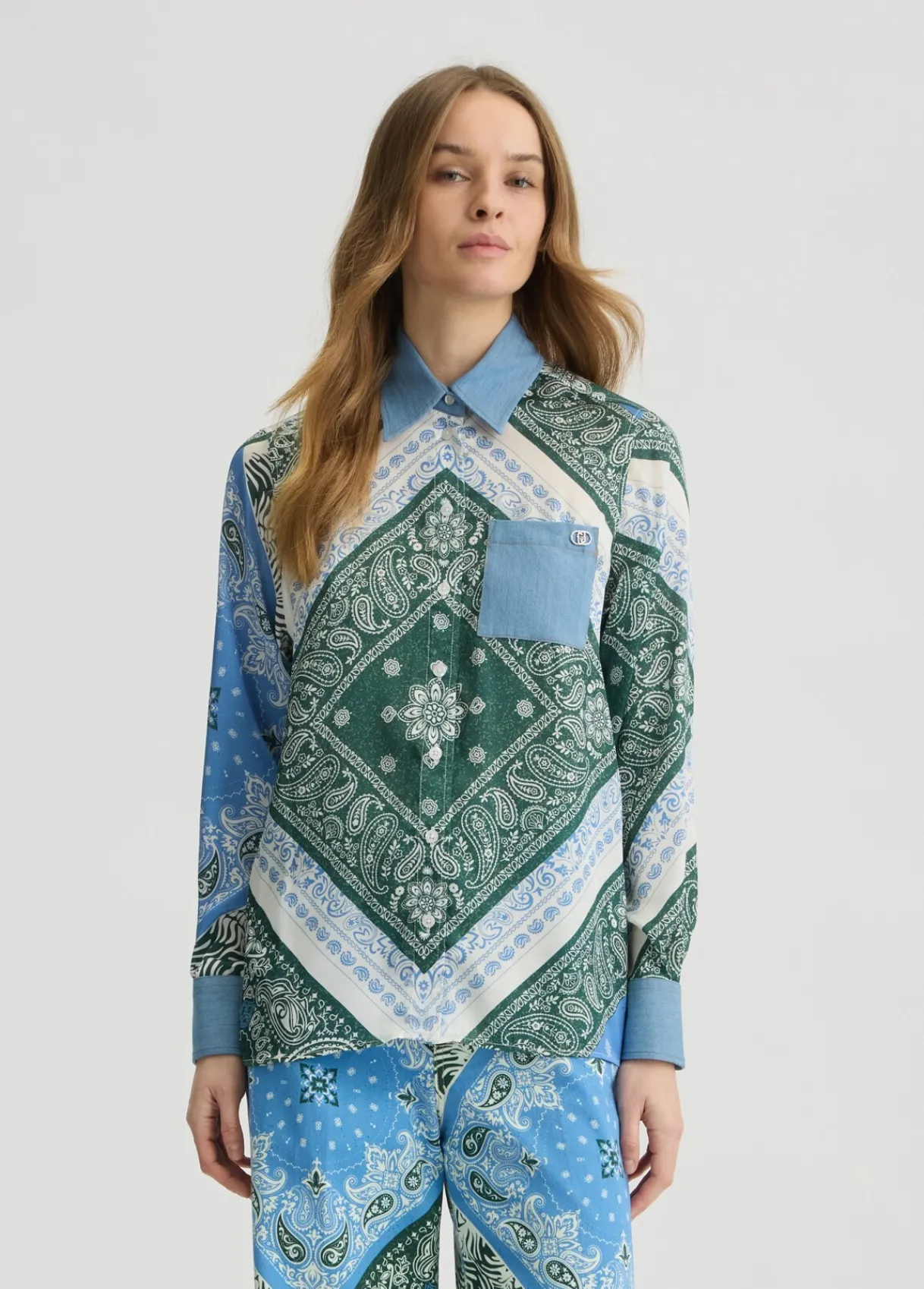 Liu Jo Chemise en satin imprimé|Femme Chemises Et Blouses