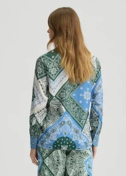Liu Jo Chemise en satin imprimé|Femme Chemises Et Blouses