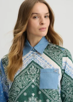 Liu Jo Chemise en satin imprimé|Femme Chemises Et Blouses
