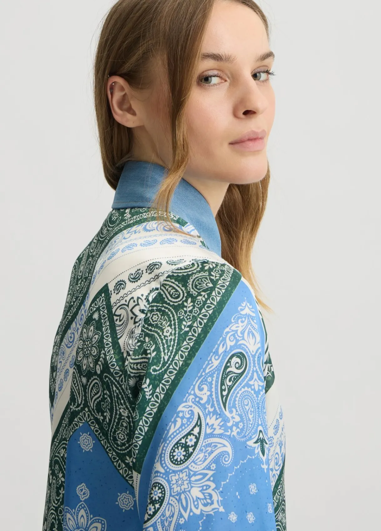 Liu Jo Chemise en satin imprimé|Femme Chemises Et Blouses