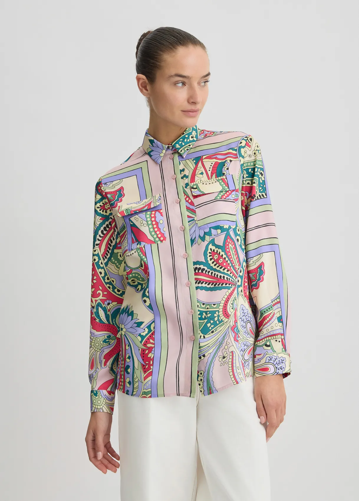 Liu Jo Chemise en satin imprimé|Femme Chemises Et Blouses