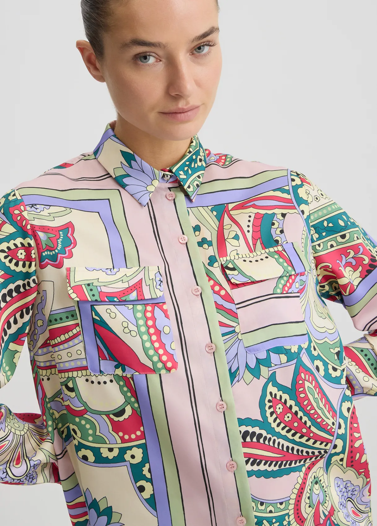 Liu Jo Chemise en satin imprimé|Femme Chemises Et Blouses