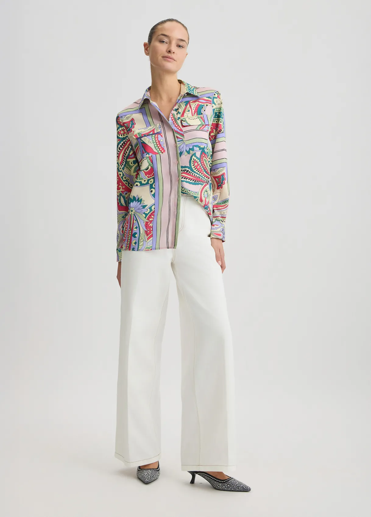 Liu Jo Chemise en satin imprimé|Femme Chemises Et Blouses